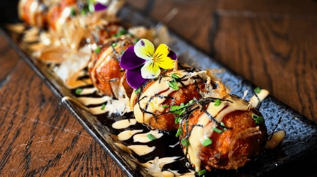 Takoyaki (Octopus).
