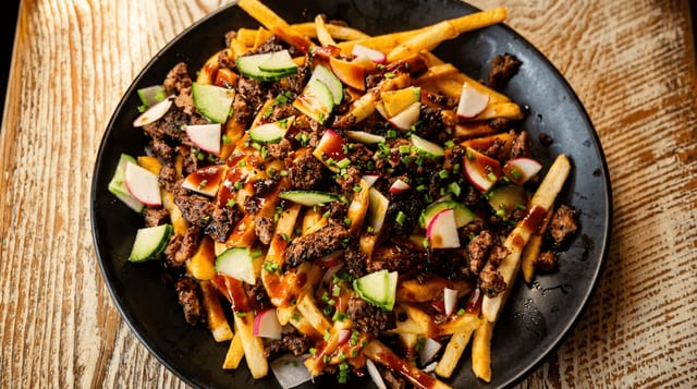 Loaded Impossible Fries.