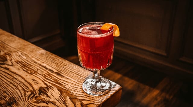 Blueberry Fizz.