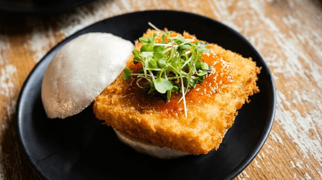 Sweet Chili Tofu Bao.