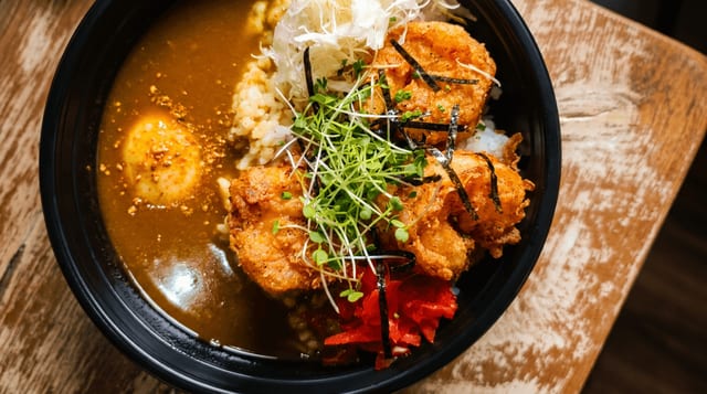Shrimp Katsu Curry.