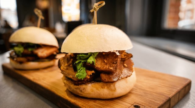 Char Siu (BBQ Pork) Bao.