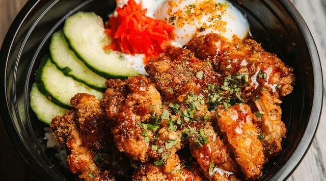 Mala Chicken Bowl.