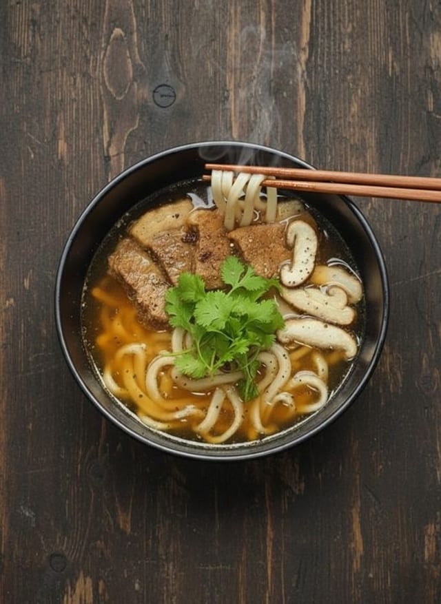 Black Pepper Udon.