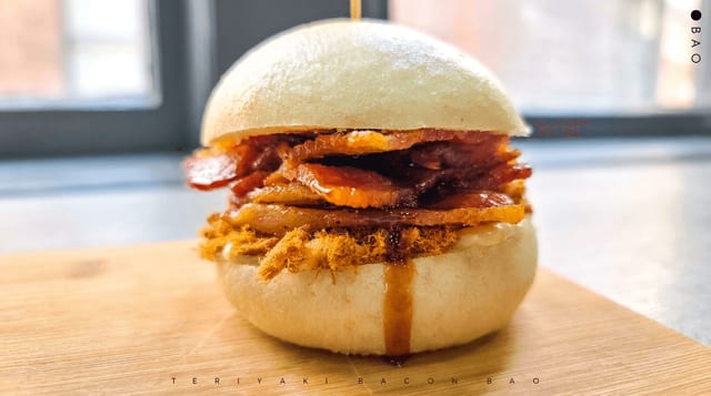 Teriyaki Bacon Bao.
