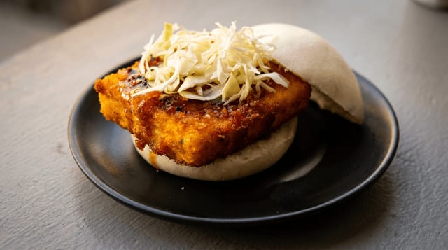 Spicy Tofu Bao.