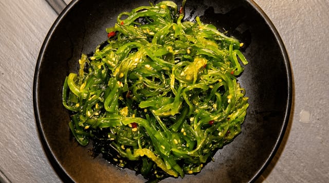 Seaweed Salad.