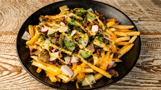 Loaded Char Siu Fries.