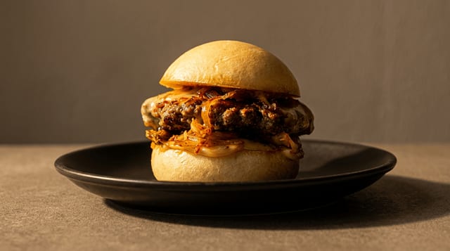 Wagyu & Bacon Bao.